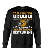 FUNNY DESIGN FOR UKULELE LOVERS Crewneck Sweatshirt thumbnail