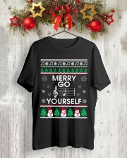 TSHIRT FOR MUSICIAN - MUSIC TEACHER - ORCHESTRA Classic T-Shirt lifestyle-holiday-crewneck-front-2