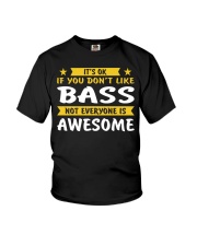 FUNNY BASS GUITAR TSHIRT FOR BASSIST Youth T-Shirt thumbnail