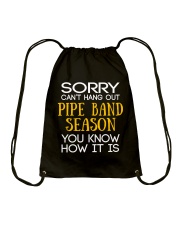 FUNNY BAGPIPES TSHIRT FOR PIPER PIPE BAND Drawstring Bag thumbnail
