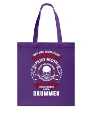FUNNY DRUM DRUMS TSHIRT FOR DRUMMER Tote Bag thumbnail
