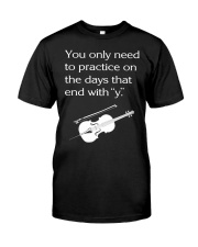 FUNNY TSHIRT FOR CELLO PLAYERS Classic T-Shirt front