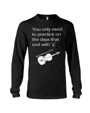 FUNNY TSHIRT FOR CELLO PLAYERS Long Sleeve Tee thumbnail