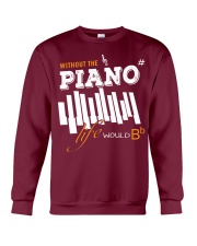 AWESOME DESIGN FOR PIANO PLAYERS Crewneck Sweatshirt front