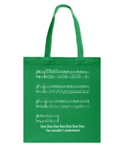 FUNNY MUSIC THEORY TSHIRT - BABY SHARK SHEET Tote Bag thumbnail