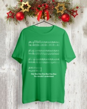 FUNNY MUSIC THEORY TSHIRT - BABY SHARK SHEET Classic T-Shirt lifestyle-holiday-crewneck-front-2
