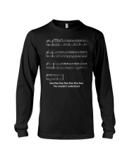 FUNNY MUSIC THEORY TSHIRT - BABY SHARK SHEET Long Sleeve Tee thumbnail