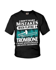 TROMBONE TSHIRT FOR TROMBONIST Youth T-Shirt thumbnail