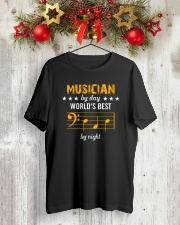 FUNNY TSHIRT FOR MUSICIAN MUSIC TEACHER ORCHESTRA Classic T-Shirt lifestyle-holiday-crewneck-front-2