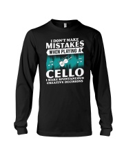 FUNNY TSHIRT FOR CELLO PLAYERS Long Sleeve Tee thumbnail