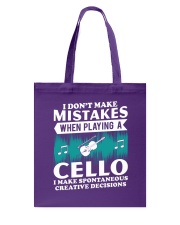 FUNNY TSHIRT FOR CELLO PLAYERS Tote Bag thumbnail