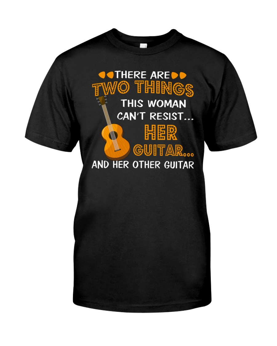 ELECTRIC ACOUSTIC GUITAR TSHIRT FOR GUITARIST Classic T-Shirt