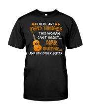 ELECTRIC ACOUSTIC GUITAR TSHIRT FOR GUITARIST Classic T-Shirt front