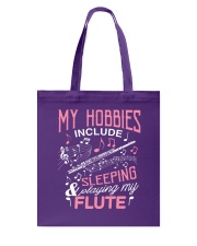 FUNNY DESIGN FOR FLUTE PLAYERS Tote Bag thumbnail