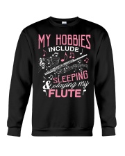 FUNNY DESIGN FOR FLUTE PLAYERS Crewneck Sweatshirt thumbnail