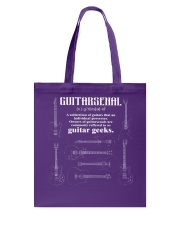 ELECTRIC ACOUSTIC GUITAR TSHIRT FOR GUITARIST Tote Bag thumbnail