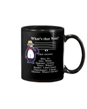 CHOIR ALTO TENOR SOPRANO BASS CHURCH MUSIC TSHIRT Mug thumbnail