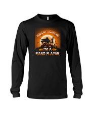 AWESOME DESIGN FOR PIANO PLAYERS Long Sleeve Tee thumbnail