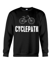 Cycle-Path Funny Cycling Mountain Crewneck Sweatshirt thumbnail