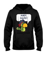 Ahoy Matey Cute Pirate Parro Hooded Sweatshirt thumbnail
