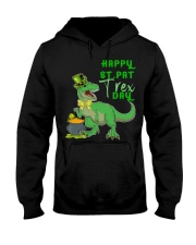 Happy St Pat T-Rex Day Dinosaur St Hooded Sweatshirt thumbnail