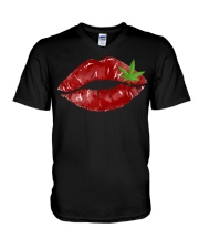 Kiss Cannabis V-Neck T-Shirt thumbnail