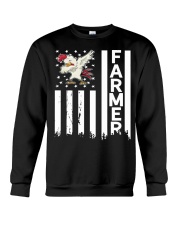 Farmer USA Flag Farming Apparel Gift Tshirt Crewneck Sweatshirt thumbnail