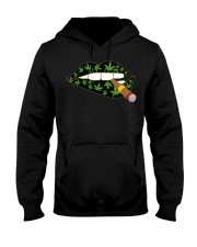 Love cigar Cannabis Hooded Sweatshirt front