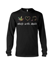 Weed Love Music Long Sleeve Tee thumbnail