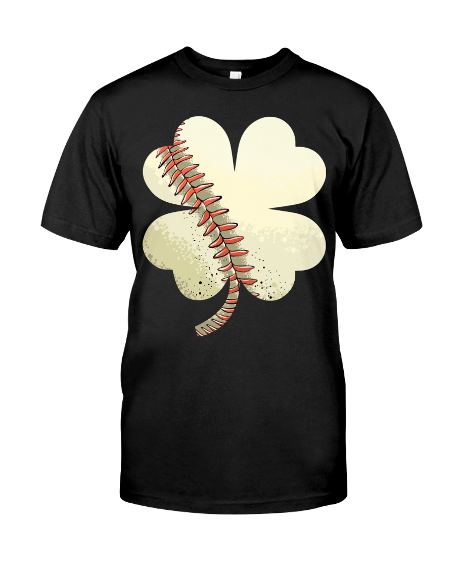 Baseball St Patricks Day Boys Men Catcher Pitcher Classic T-Shirt