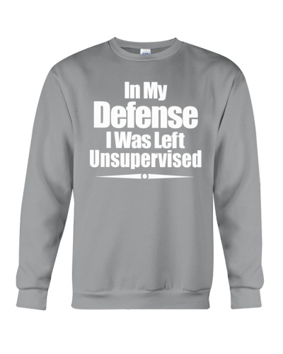 In My Defense I Was Left Unsupervised 