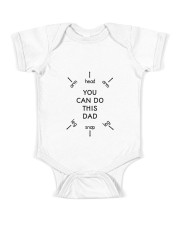 Funny Baby Outfit Gift for Dad To Be Baby Onesie front