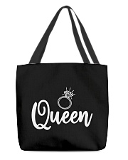 His Queen All-Over Tote tile