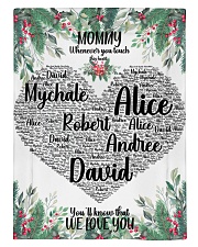CUSTOM NAME- MOMMY WHENEVER YOU TOUCH THIS HEART Comforter - Twin XL thumbnail