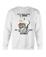 OCTOBER CAT LOVERS Crewneck Sweatshirt tile