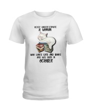 OCTOBER CAT LOVERS Ladies T-Shirt tile