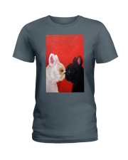 FRENCH BULLDOG 12 Ladies T-Shirt tile