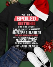 YES I'M A SPOILED BOYFRIEND BUT NOT YOUR Crewneck Sweatshirt apparel-crewneck-sweatshirt-lifestyle-front-21
