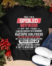 YES I'M A SPOILED BOYFRIEND BUT NOT YOUR Crewneck Sweatshirt apparel-crewneck-sweatshirt-lifestyle-front-24