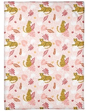ALL ABOUT LEOPARDS Fleece Blanket tile