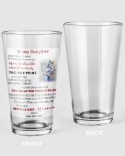 TO MY DAUGHTER FROM MOM 3 16oz Pint Glass thumbnail