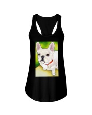 FRENCH BULLDOG 10 Ladies Flowy Tank tile