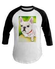 FRENCH BULLDOG 10 Baseball Tee tile