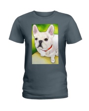 FRENCH BULLDOG 10 Ladies T-Shirt tile