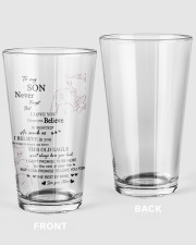 TO MY SON FROM MOM 1 Pint Glass tile