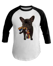 FRENCH BULLDOG 27 Baseball Tee tile