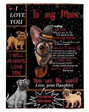 TO MY MOM CUSTOM NAME - DOG LOVER Comforter - Twin XL thumbnail