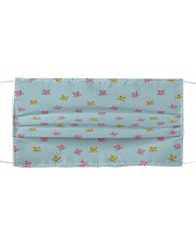 ALL ABOUT LEOPARDS Cloth face mask front