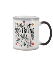 BEING MY BOYFRIEND Color Changing Mug tile