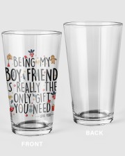 BEING MY BOYFRIEND Pint Glass tile